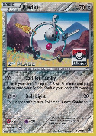 [PKM-R] Klefki (66/119) (League Promo 2nd Place) [XY: Phantom Forces]