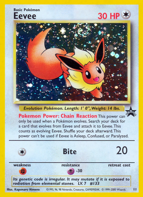 [PKM-R] Eevee (11) [Wizards of the Coast: Black Star Promos]