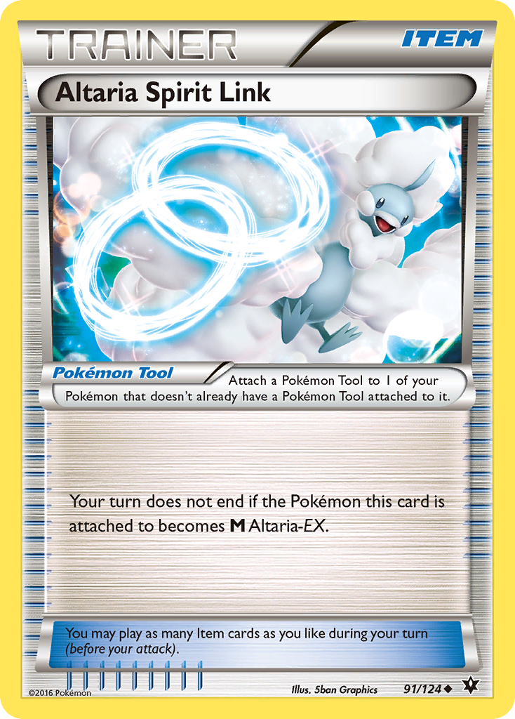 [TR] Altaria Spirit Link (91/124) [XY: Fates Collide]