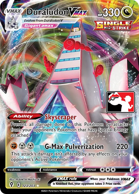 [PKM-R] Duraludon VMAX (123/203) [Prize Pack Series One]