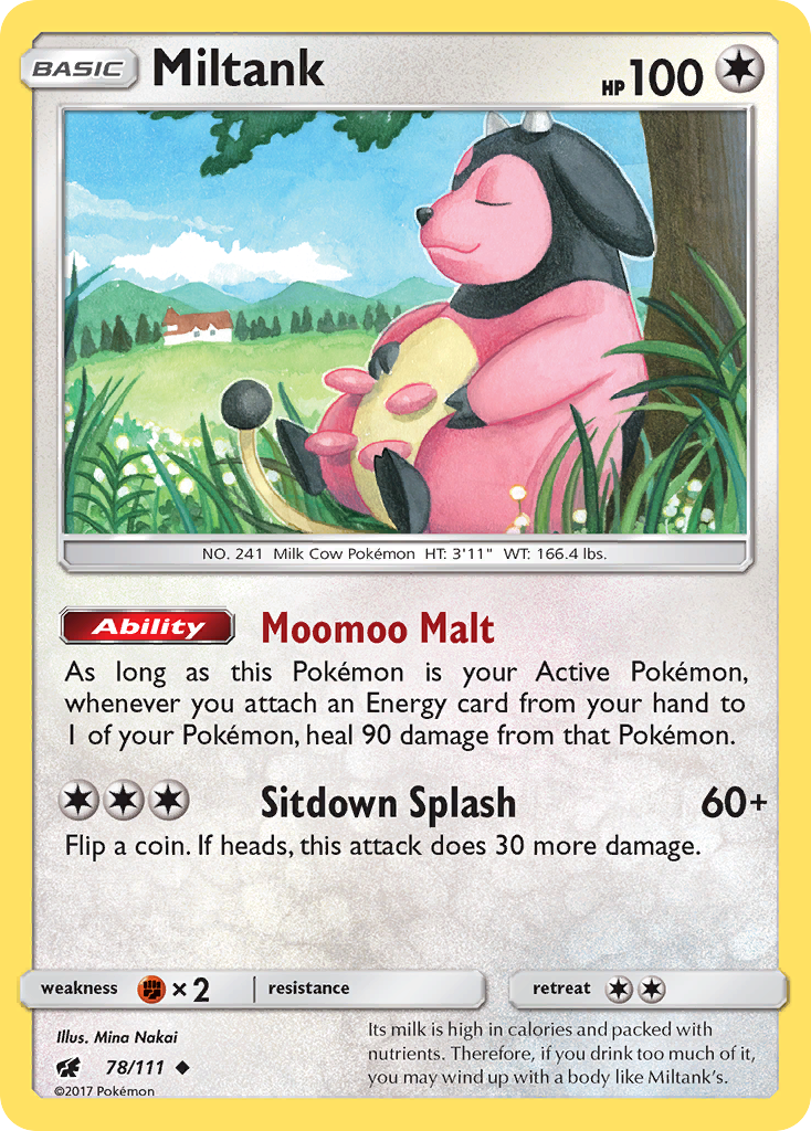 [PKM-C] Miltank (78/111) [Sun & Moon: Crimson Invasion]