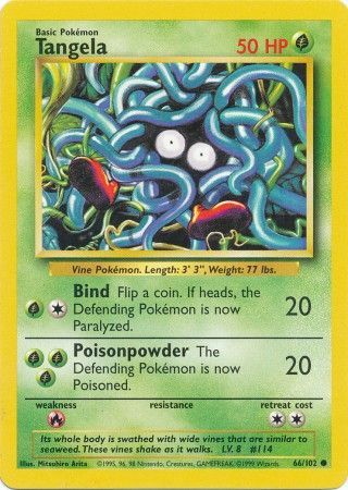 [PKM-C] Tangela (66/102) [Base Set Unlimited]