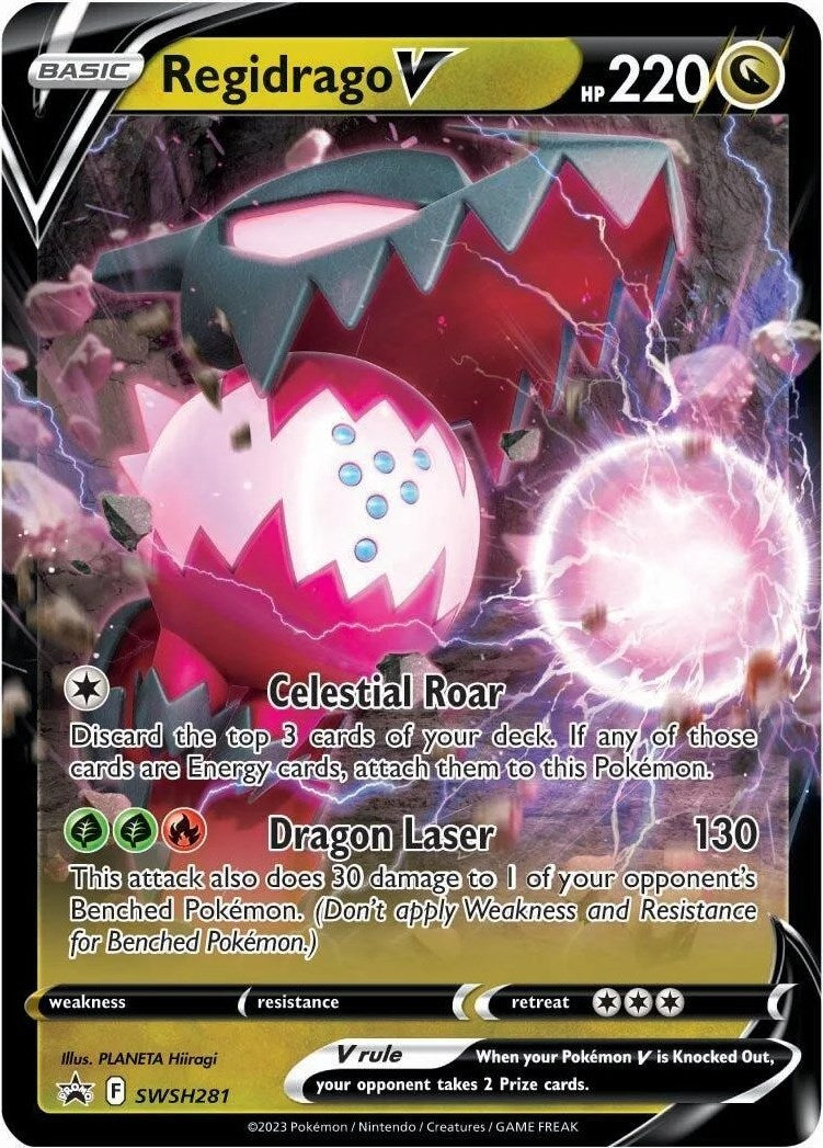 [PKM-R] Regidrago V (SWSH281) [Sword & Shield: Black Star Promos]