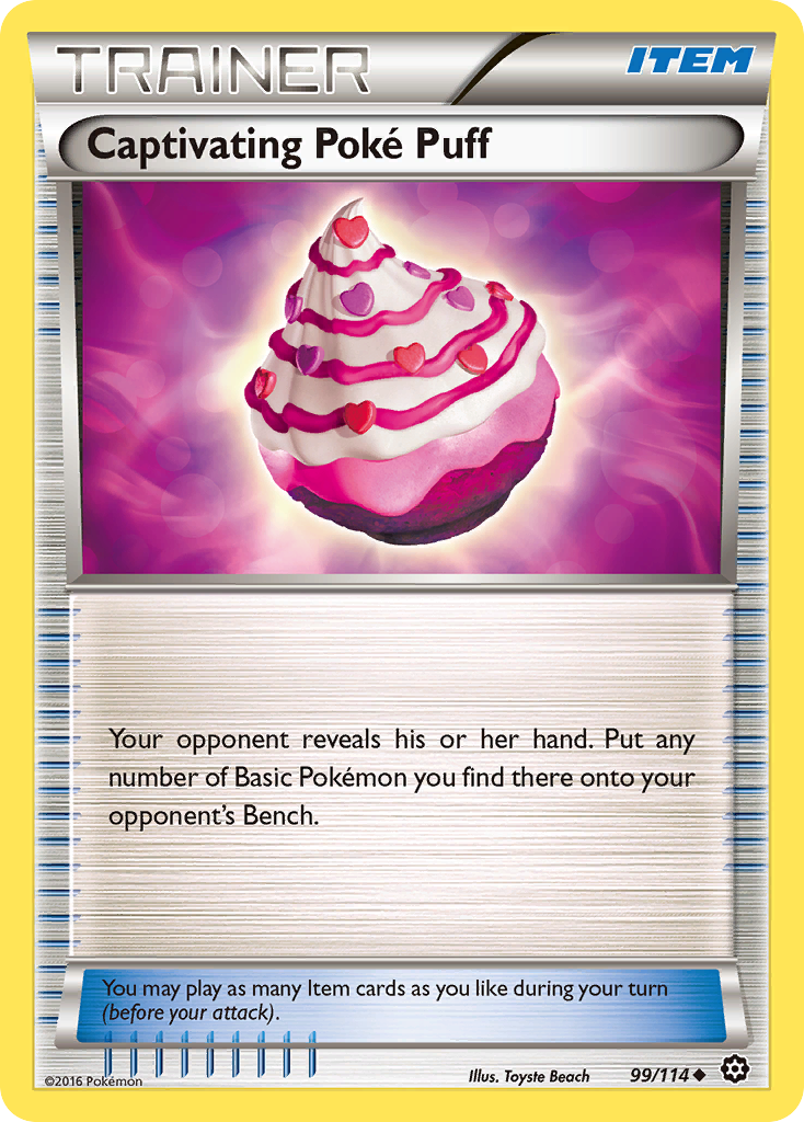 [TR] Captivating Poke Puff (99/114) [XY: Steam Siege]