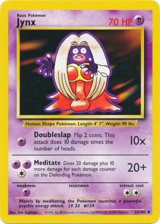 [PKM-C] Jynx (31/102) [Base Set Unlimited]