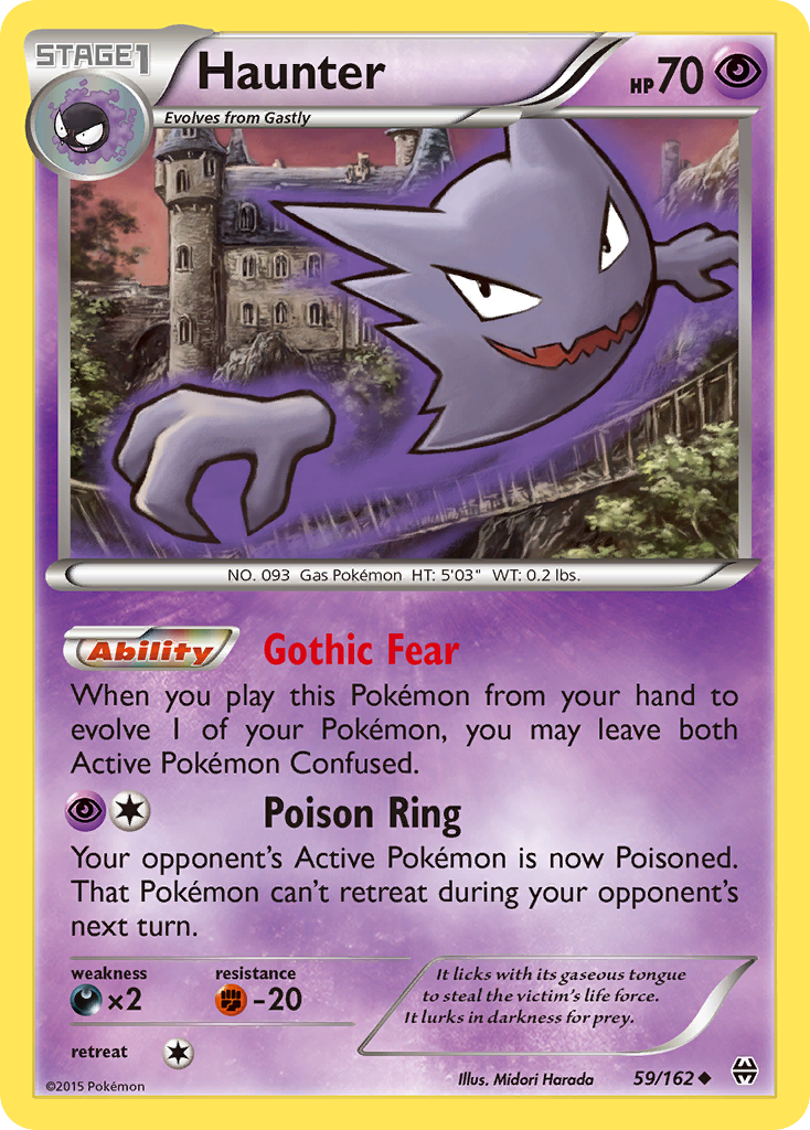 [PKM-C] Haunter (59/162) [XY: BREAKthrough]