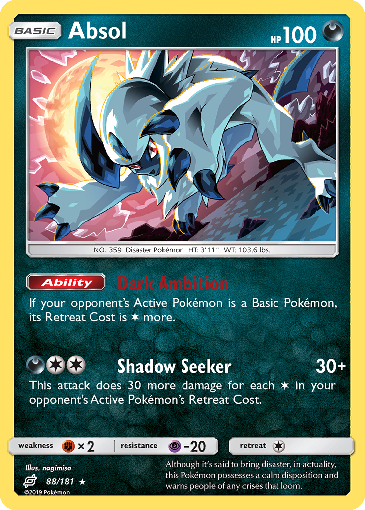 [PKM-R] Absol (88/181) [Sun & Moon: Team Up]