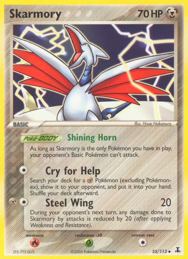 [PKM-C] Skarmory (55/113) [EX: Delta Species]