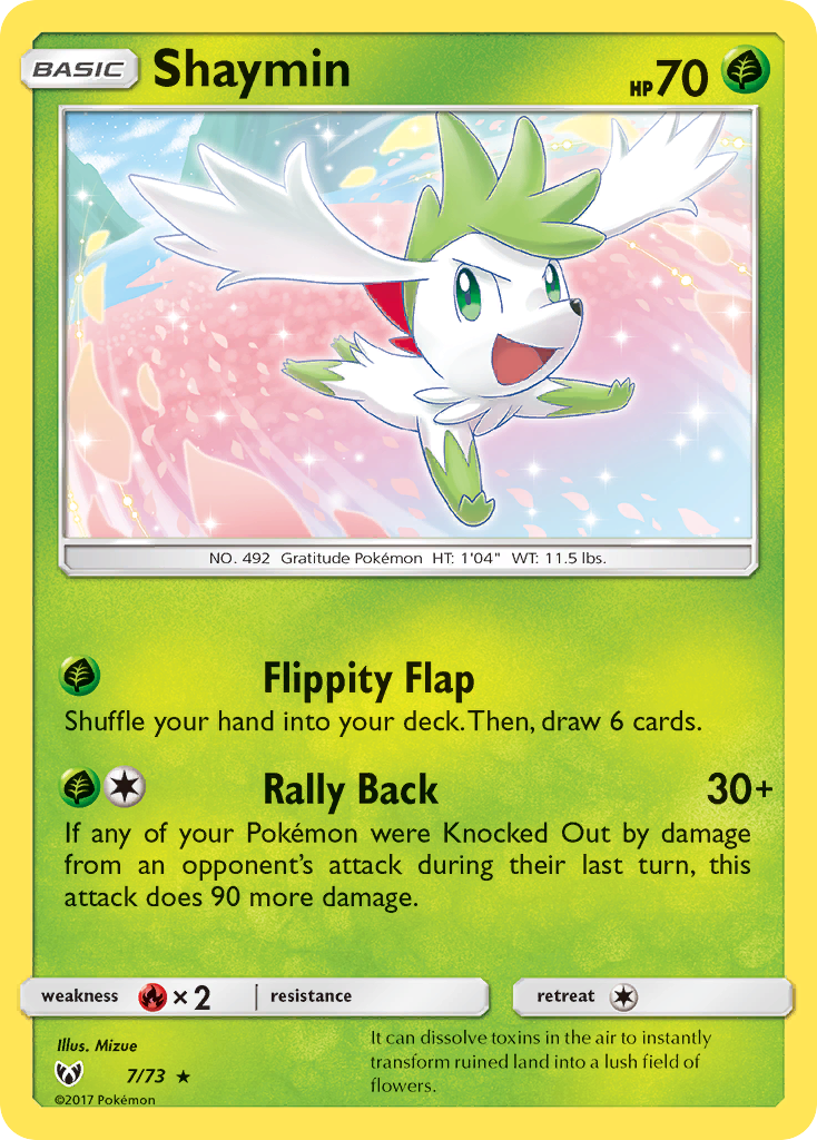 [PKM-R] Shaymin (7/73) [Sun & Moon: Shining Legends]