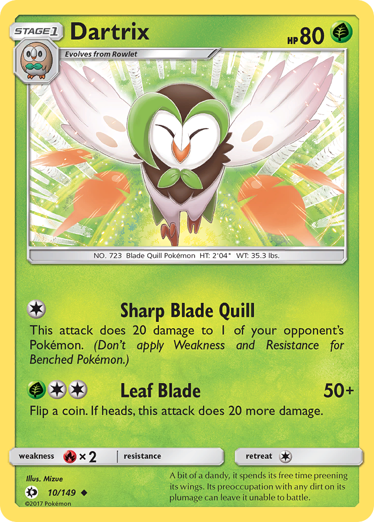 [PKM-C] Dartrix (10/149) [Sun & Moon: Base Set]