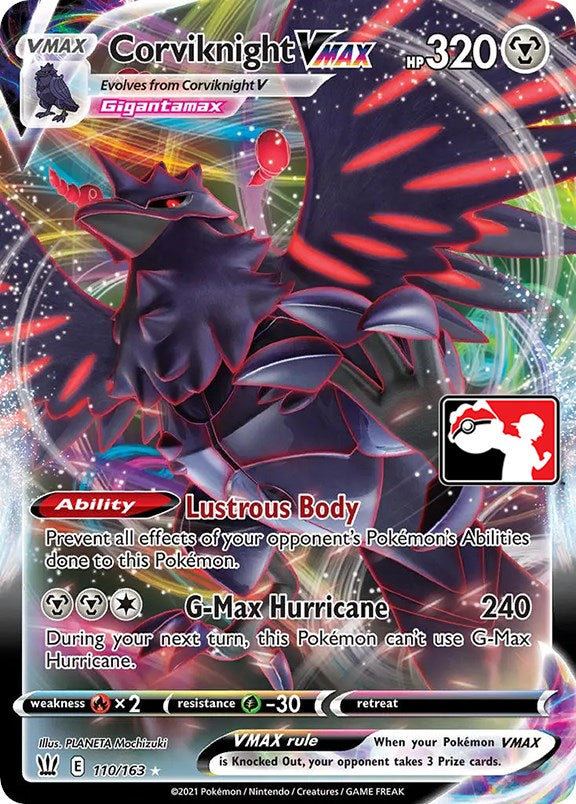 [PKM-R] Corviknight VMAX (110/163) [Prize Pack Series One]