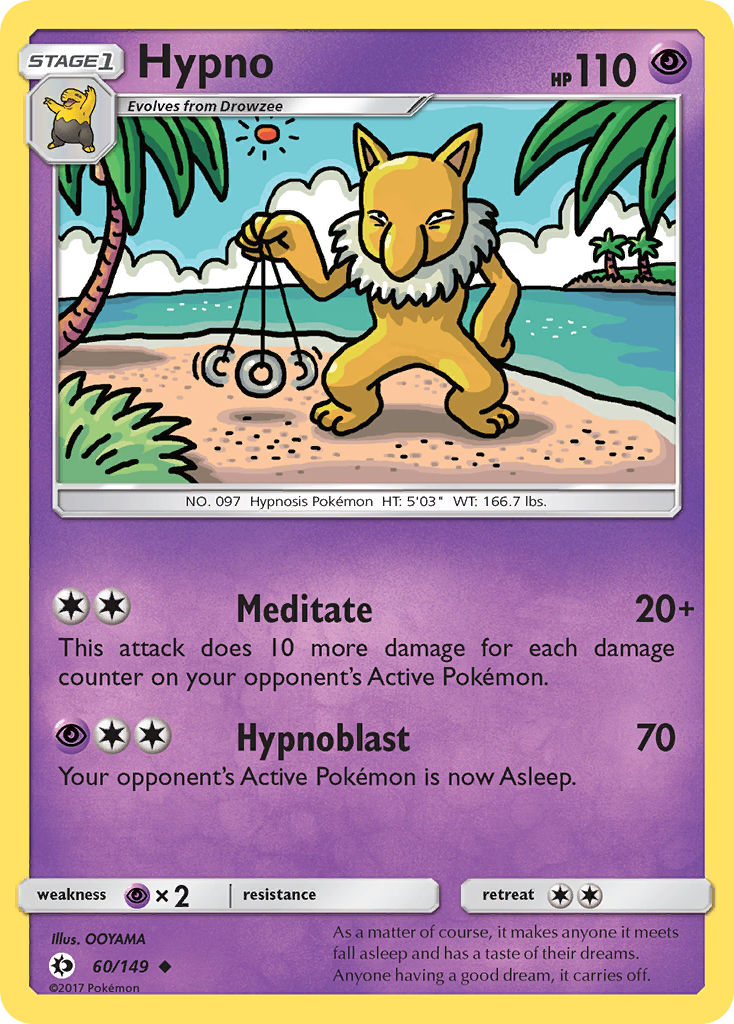 [PKM-C] Hypno (60/149) [Sun & Moon: Base Set]