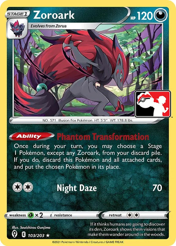 [PKM-R] Zoroark (103/203) [Prize Pack Series One]