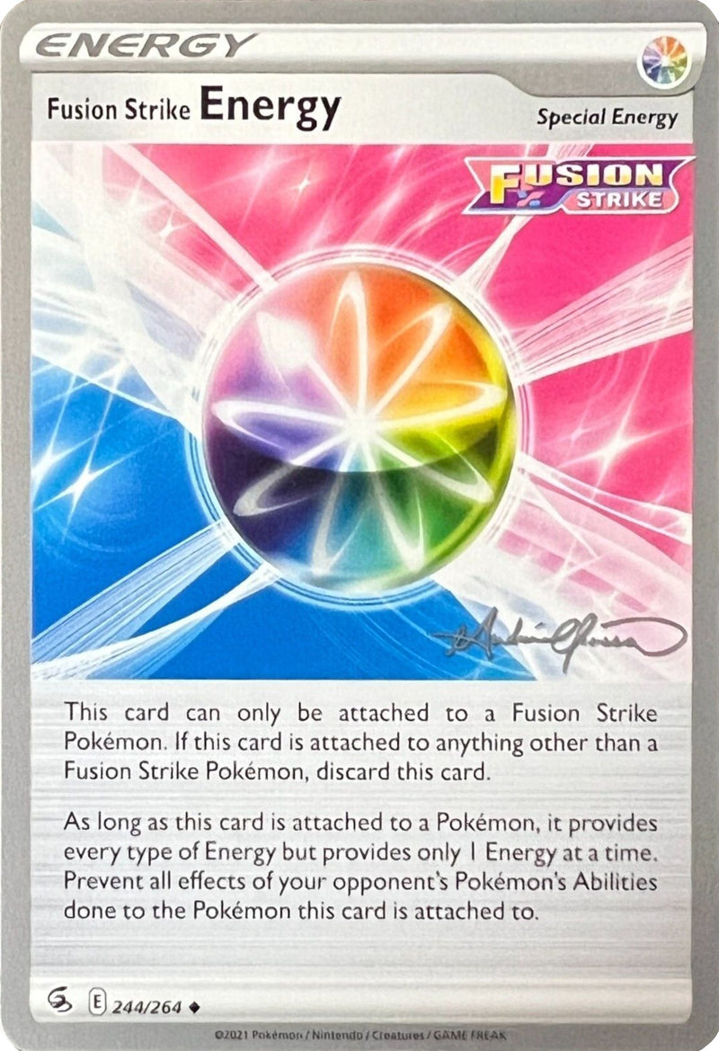 [WC TR] Fusion Strike Energy (244/264) (The Shape of Mew - Andre Chiasson) [World Championships 2022]