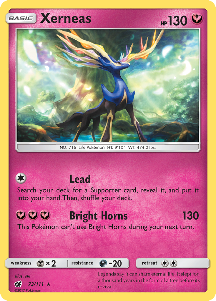 [PKM-R] Xerneas (73/111) [Sun & Moon: Crimson Invasion]