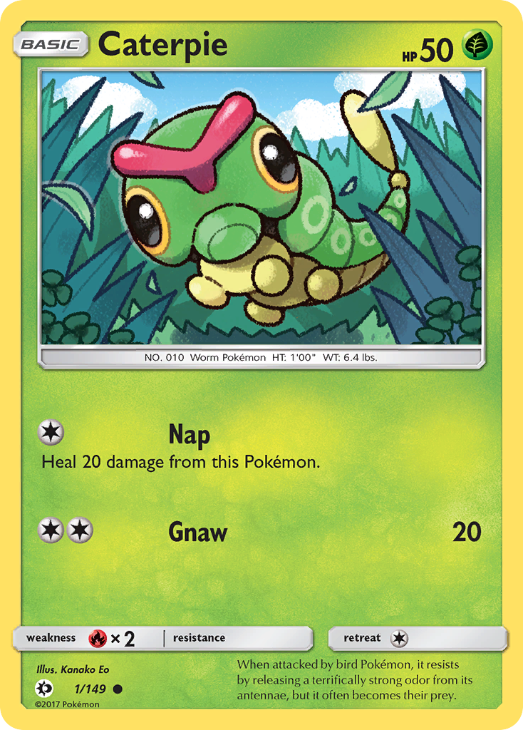 [PKM-C] Caterpie (1/149) [Sun & Moon: Base Set]