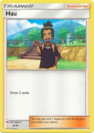 [TR] Hau (23/30) [Sun & Moon: Trainer Kit - Alolan Raichu]