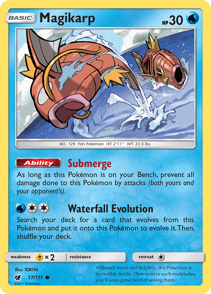 [PKM-C] Magikarp (17/111) [Sun & Moon: Crimson Invasion]