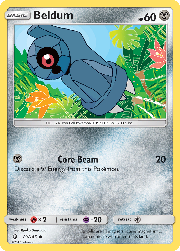 [PKM-C] Beldum (83/145) [Sun & Moon: Guardians Rising]