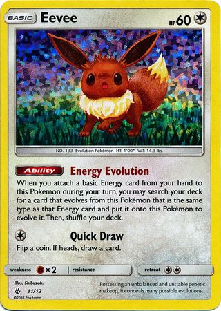 [PKM-R] Eevee (11/12) [McDonald's Promos: 2018 Collection]