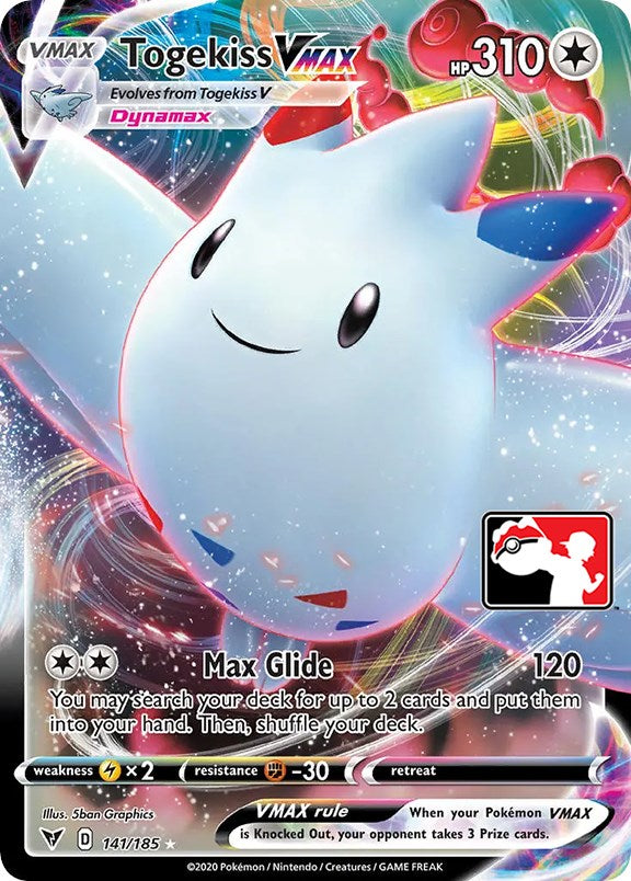 [PKM-R] Togekiss VMAX (141/185) [Prize Pack Series One]