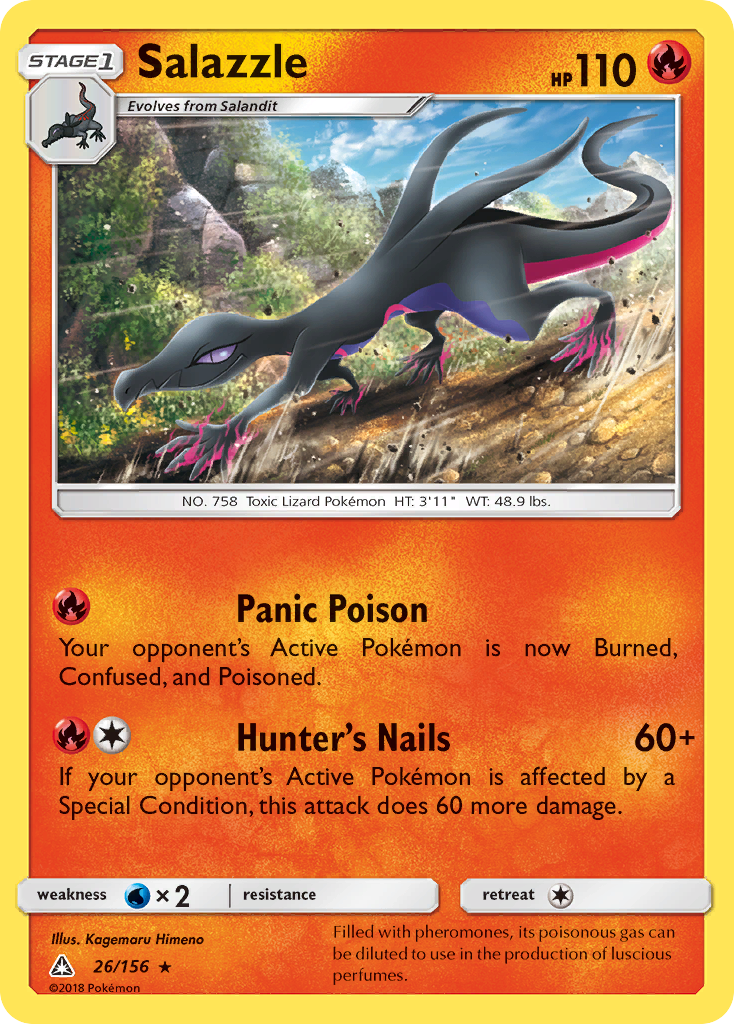 [PKM-R] Salazzle (26/156) [Sun & Moon: Ultra Prism]