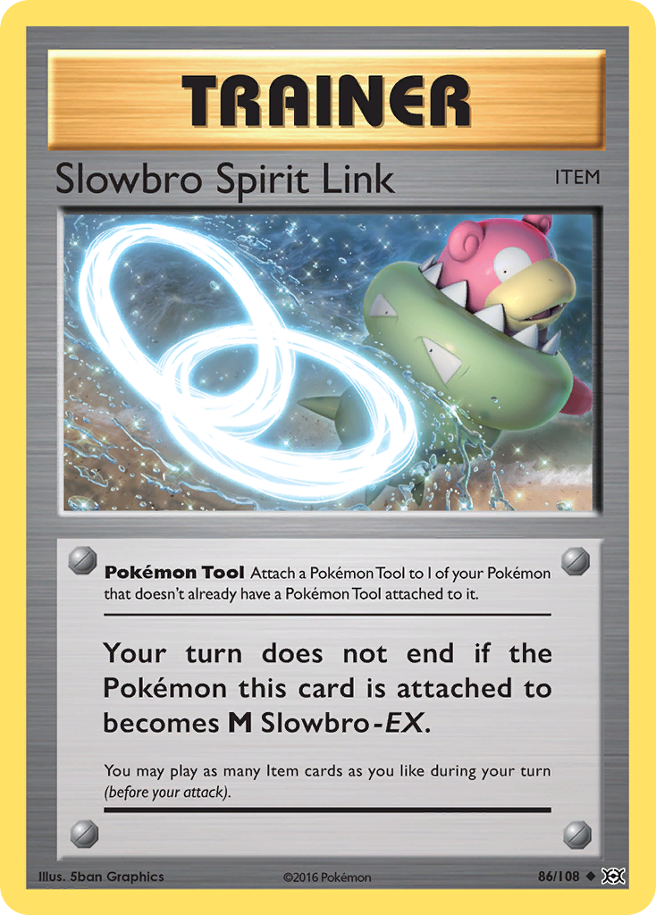 [TR] Slowbro Spirit Link (86/108) [XY: Evolutions]