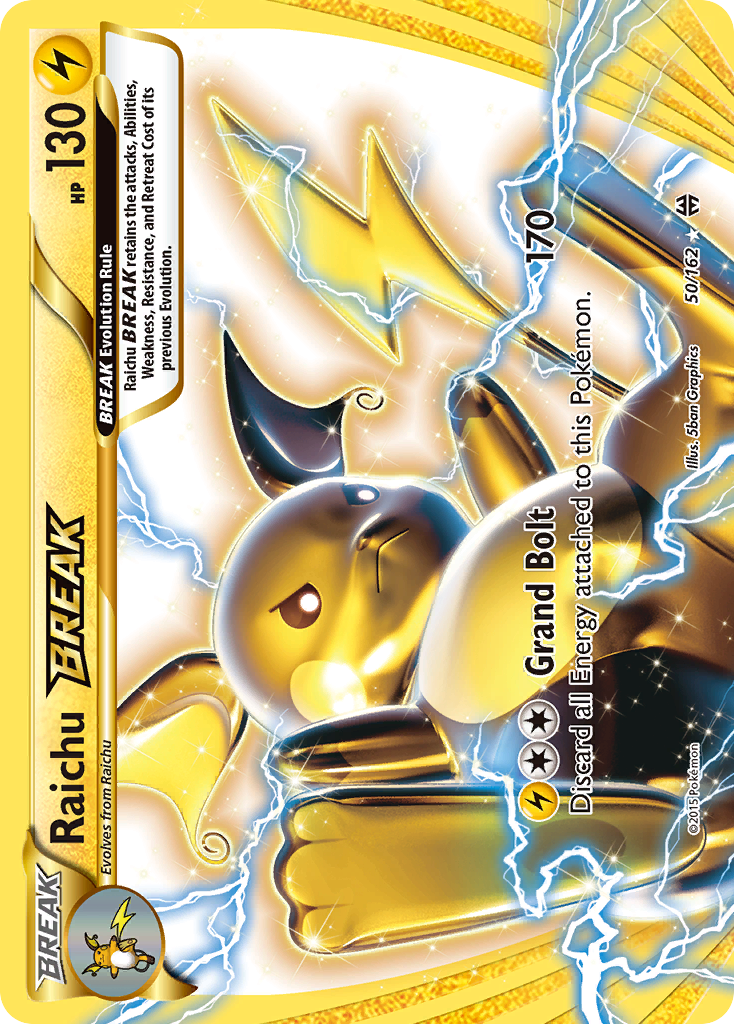 [PKM-R] Raichu BREAK (50/162) [XY: BREAKthrough]