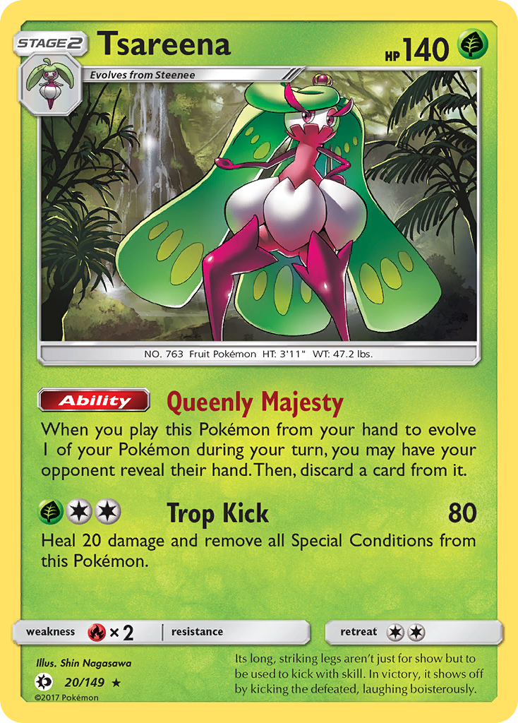 [PKM-R] Tsareena (20/149) [Sun & Moon: Base Set]