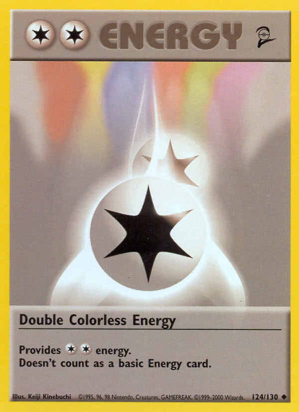 [TR] Double Colorless Energy (124/130) [Base Set 2]