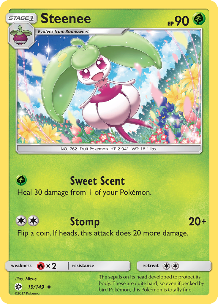 [PKM-C] Steenee (19/149) [Sun & Moon: Base Set]