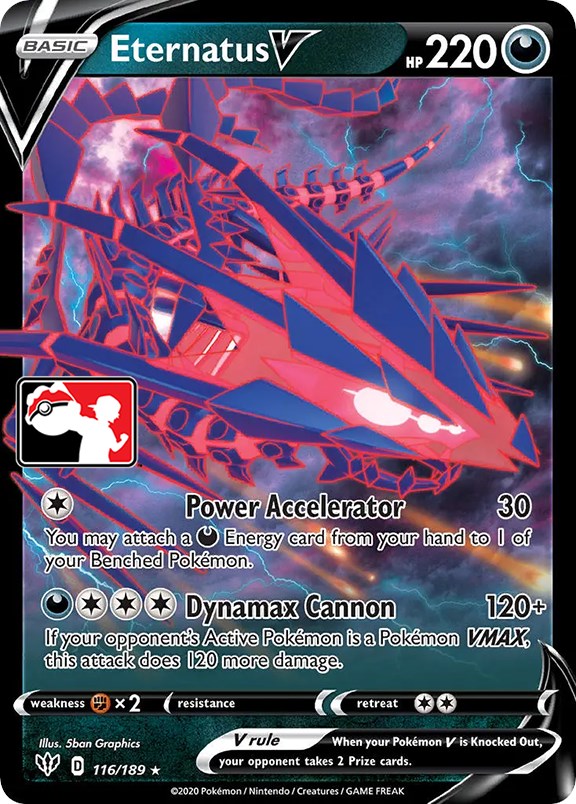 [PKM-R] Eternatus V (116/189) [Prize Pack Series One]