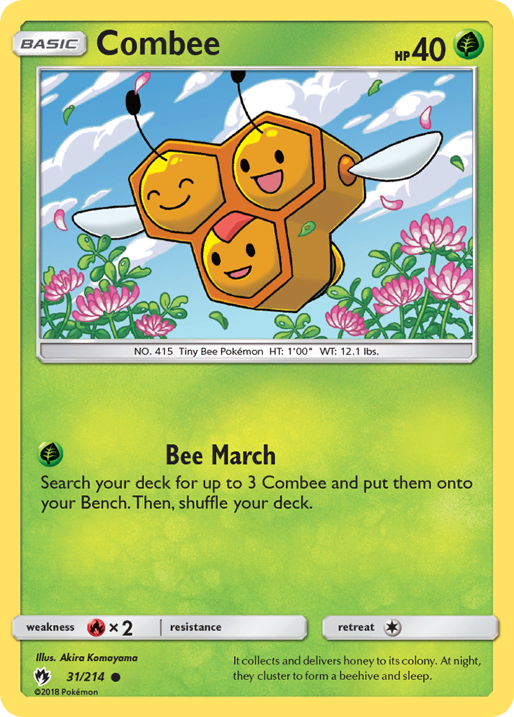 [PKM-C] Combee (31/214) [Sun & Moon: Lost Thunder]