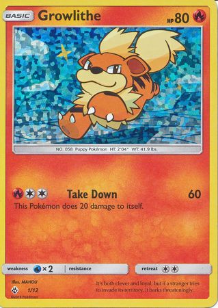 [PKM-R] Growlithe (1/12) [McDonald's Promos: 2018 Collection]