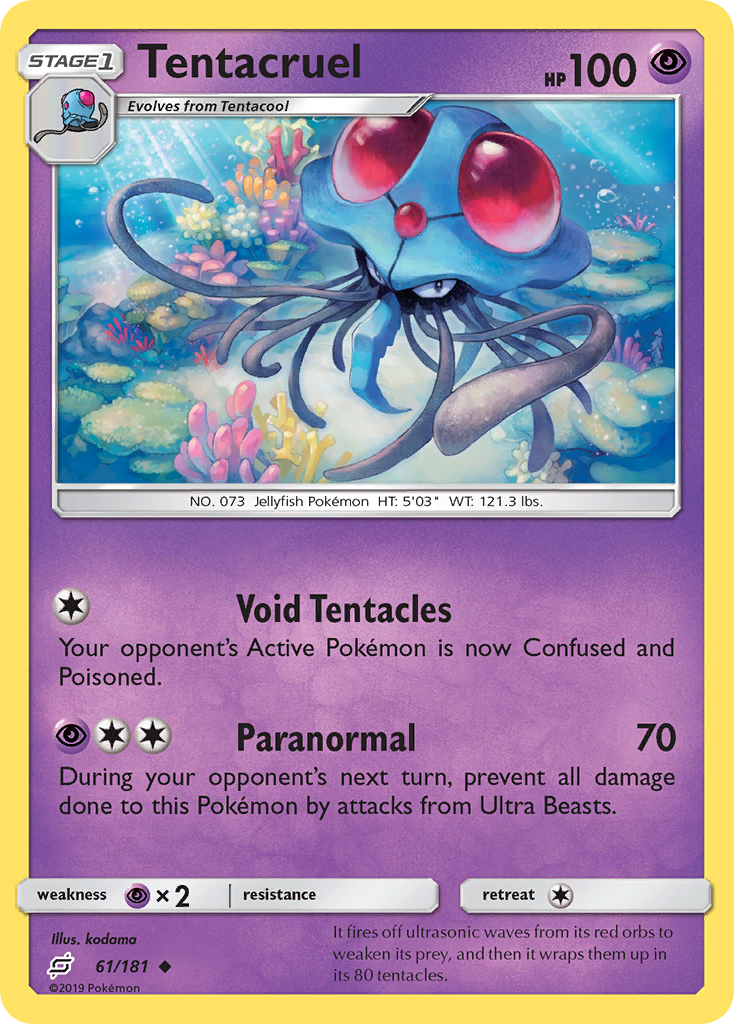 [PKM-C] Tentacruel (61/181) [Sun & Moon: Team Up]