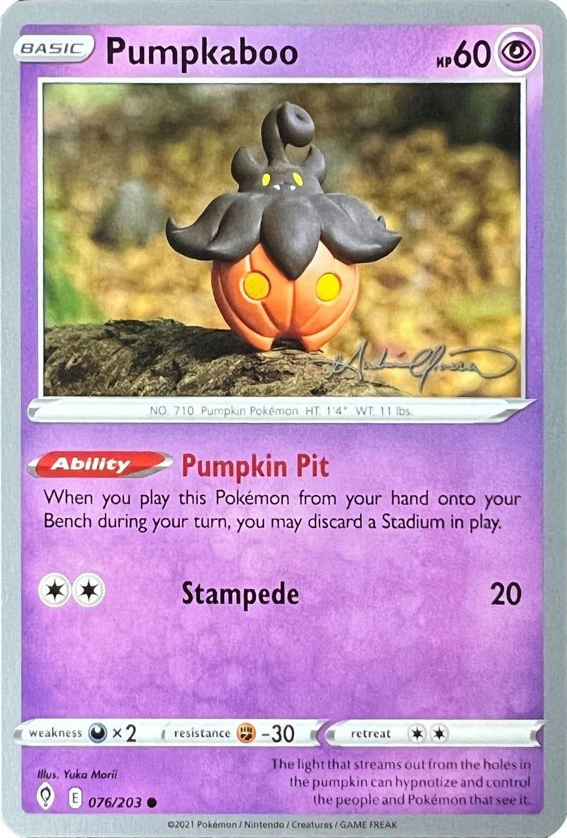 [WC PKM-C] Pumpkaboo (076/203) (The Shape of Mew - Andre Chiasson) [World Championships 2022]