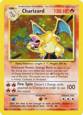 [PKM-R] Charizard (4/102) [Base Set Unlimited]