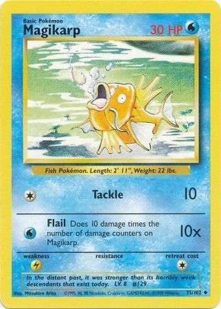 [PKM-C] Magikarp (35/102) [Base Set Unlimited]