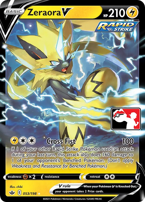 [PKM-R] Zeraora V (053/198) [Prize Pack Series One]