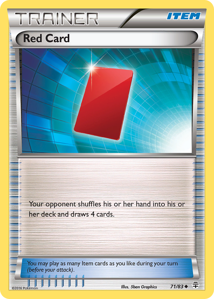 [TR] Red Card (71/83) [XY: Generations]