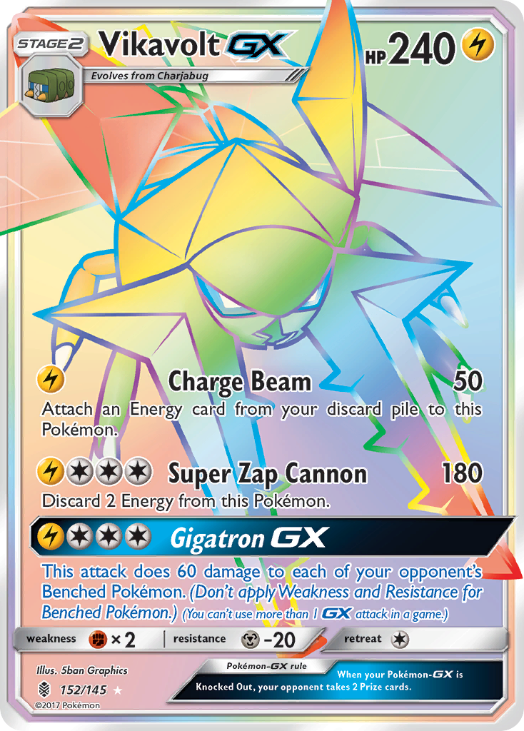 [PKM-R] Vikavolt GX (152/145) [Sun & Moon: Guardians Rising]