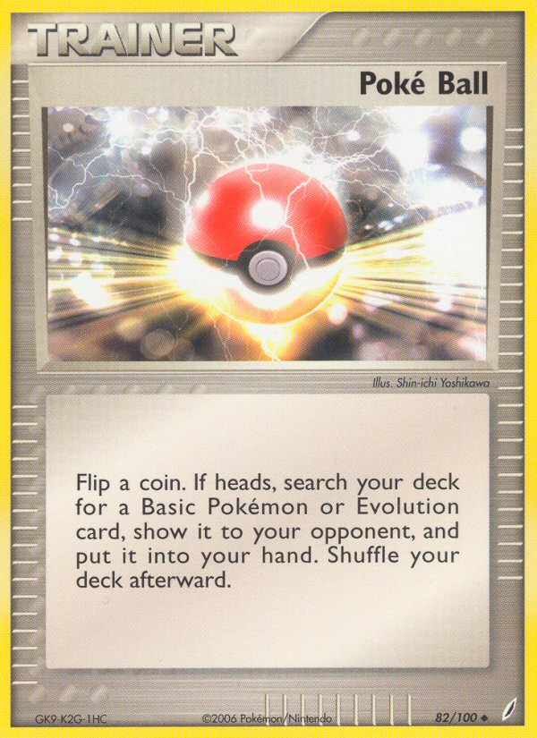 [TR] Poke Ball (82/100) [EX: Crystal Guardians]