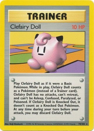 [TR] Clefairy Doll (70/102) [Base Set Unlimited]