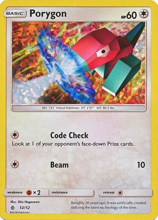 [PKM-R] Porygon (12/12) [McDonald's Promos: 2018 Collection]