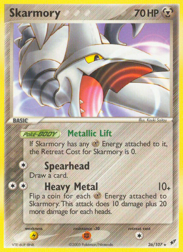 [PKM-R] Skarmory (26/107) [EX: Deoxys]