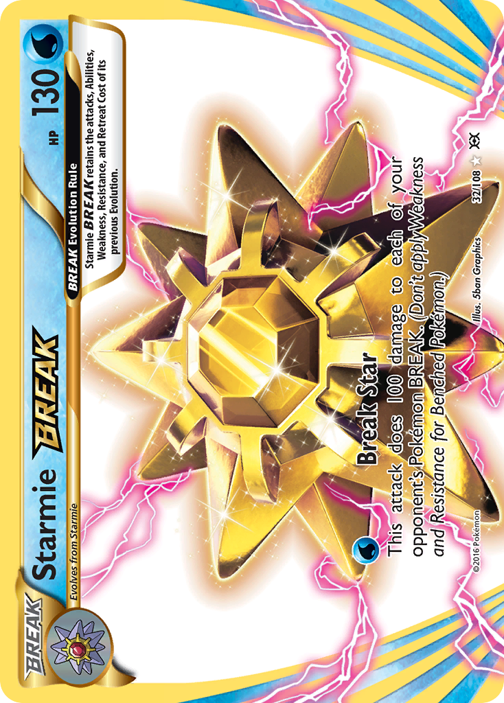 [PKM-R] Starmie BREAK (32/108) [XY: Evolutions]