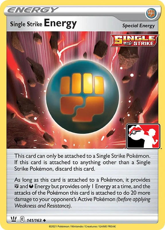 [TR] Single Strike Energy (141/163) [Prize Pack Series One]