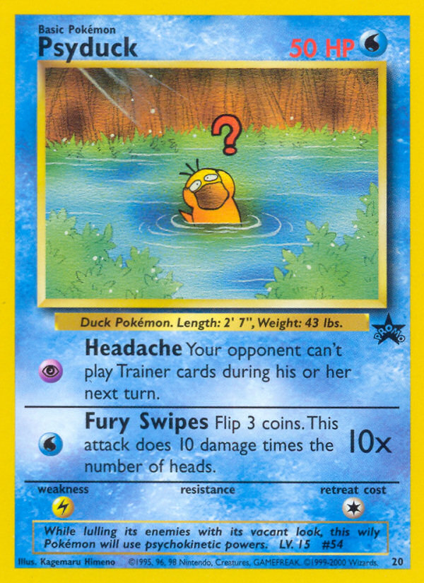 [PKM-R] Psyduck (20) [Wizards of the Coast: Black Star Promos]