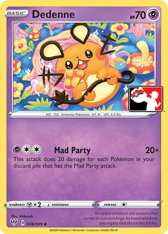 [PKM-C] Dedenne (078/189) [Prize Pack Series One]