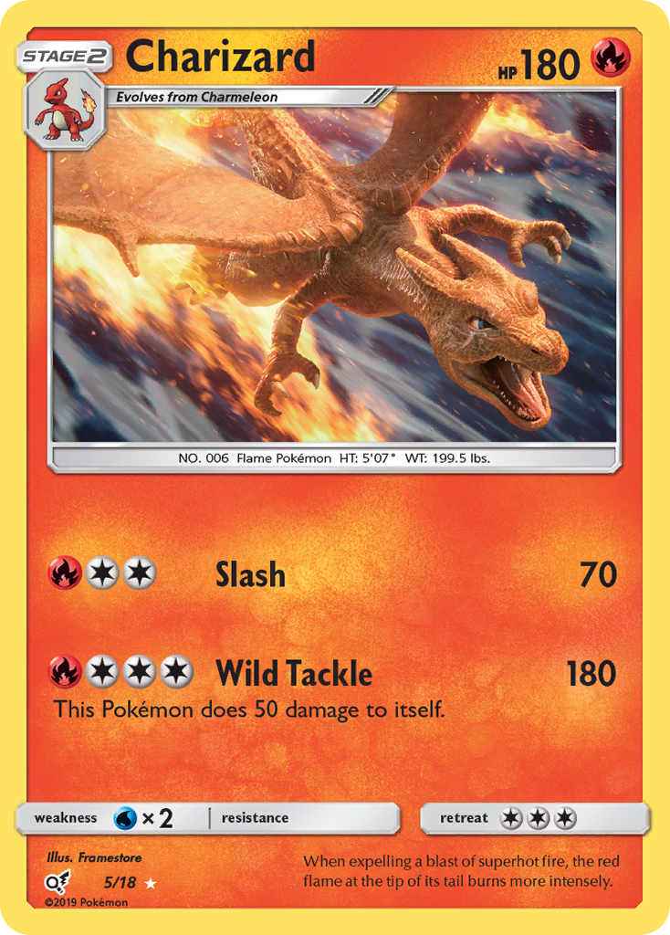 [PKM-R] Charizard (5/18) [Sun & Moon: Detective Pikachu]